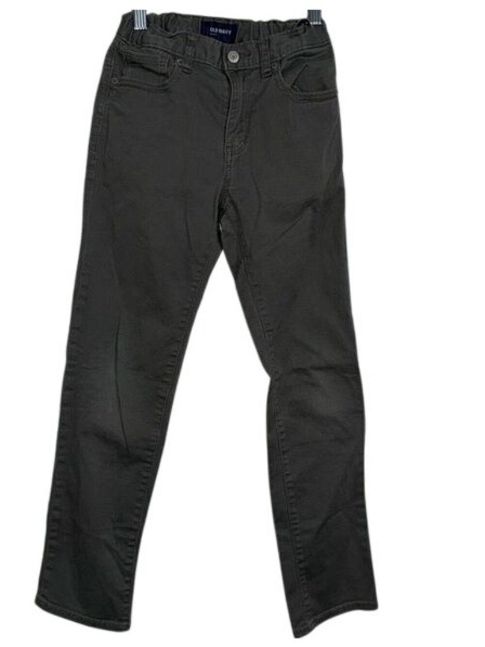 Old Navy Boys Gray Stretch Slim Fit Pants Size 12 Regular